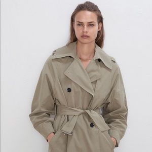 Zara Oversized Trench Coat NWT